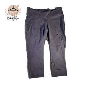 Patagonia Women’s Cropped Leggings M Black Yoga Athletic Pants